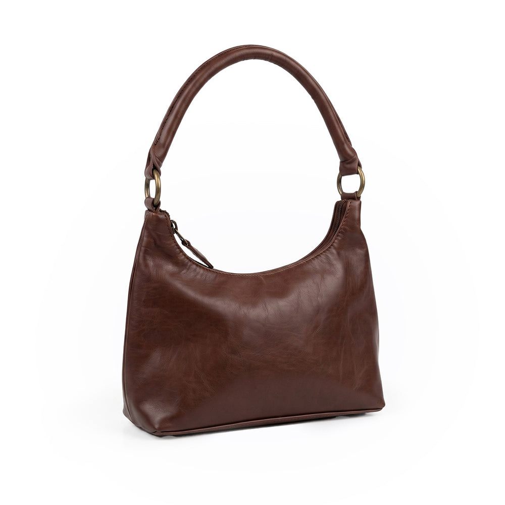 Brut & Beau Genuine Leather Hobo Handbag for Women